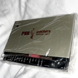 Vintage PNB Packers National Bank Telephone Index Alpha NP-204 by NCL